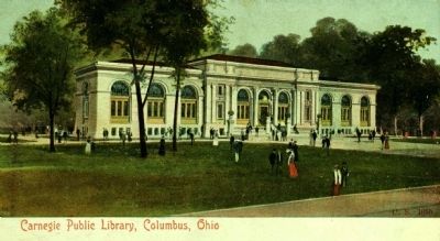 <i> Carnegie Public Library, Columbus, Ohio</i> image. Click for full size.