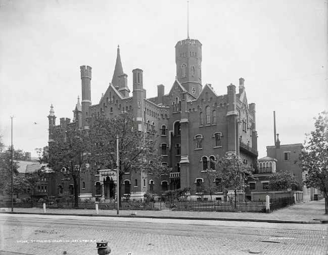 <i>St. Francis Hospital, Columbus, O.</i> image. Click for full size.