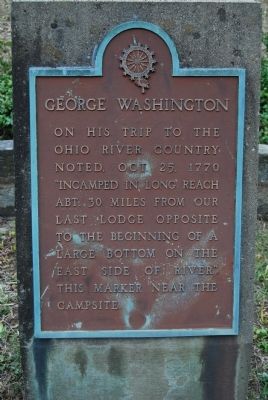 George Washington Marker. Click for full size. George Washington Marker image. Click for full size.