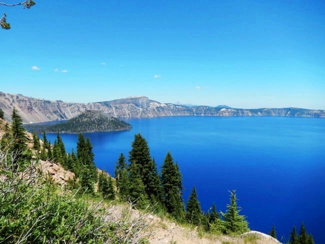 Crater Lake. Click for full size. Crater Lake image. Click for full size.