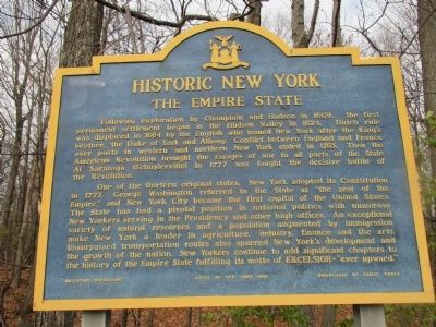 The Empire State Marker. Click for full size. The Empire State Marker image. Click for full size.
