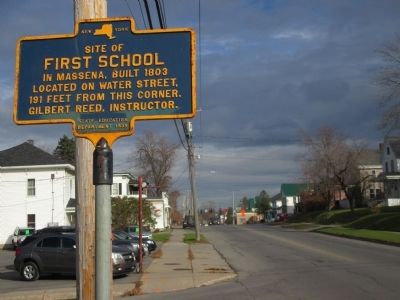 Eastward View - East Orvis Street. Click for full size. Eastward View - East Orvis Street image. Click for full size.