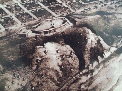 Fort Smith Illustration on Marker. Click for full size. Fort Smith Illustration on Marker image. Click for full size.