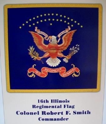 16th Illinois Infantry Pic at Fort Smith Park. Click for full size. 16th Illinois Infantry Pic at Fort Smith Park image. Click for full size.