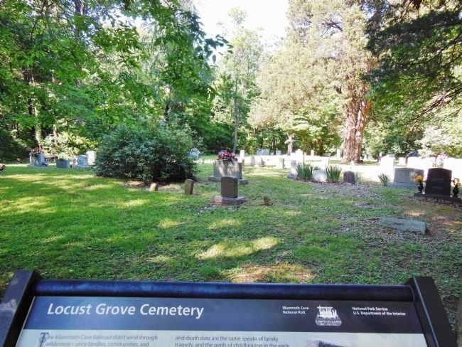 Locust Grove Cemetery Marker image. Click for full size.