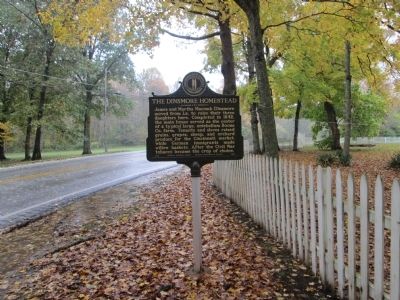 The Dinsmore Homestead Marker image. Click for full size.