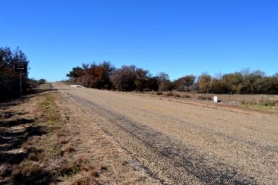 View to West Along Farm to Market Road 2945. Click for full size. View to West Along Farm to Market Road 2945 image. Click for full size.