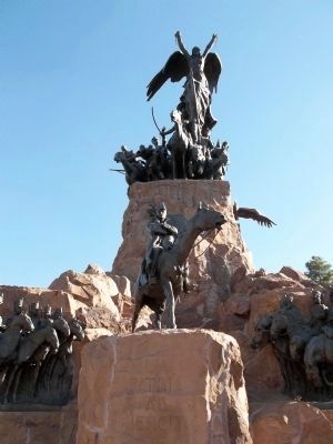 A view of the north side of the Monument. Click for full size. A view of the north side of the Monument image. Click for full size.