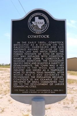 Comstock Marker image. Click for full size.