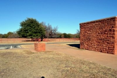 The Civilian Conservation Corps at Abilene State Park Marker. Click for full size. The Civilian Conservation Corps at Abilene State Park Marker image. Click for full size.