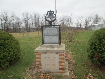Monroe Township School Marker image. Click for full size.