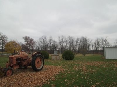 Monroe Township School Marker. Click for full size. Monroe Township School Marker image. Click for full size.