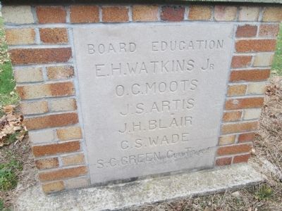 Monroe Township School artifact. Click for full size. Monroe Township School artifact image. Click for full size.