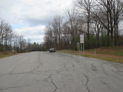 Eastward at the Rest Area, South Side of NY 37. Click for full size. Eastward at the Rest Area, South Side of NY 37 image. Click for full size.