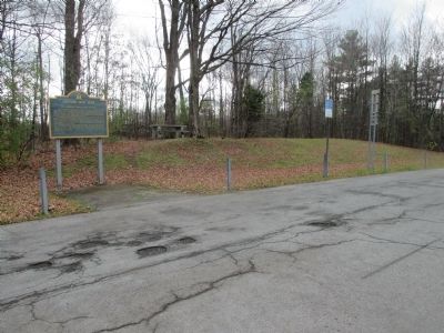 St. Lawrence River and Massena Marker at Rest Area. Click for full size. St. Lawrence River and Massena Marker at Rest Area image. Click for full size.