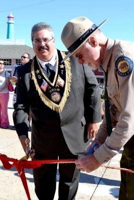 Cutting The Ribbon image. Click for full size.