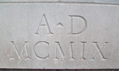 Church of Saint Louis, King of France Cornerstone. Click for full size. Church of Saint Louis, King of France Cornerstone image. Click for full size.