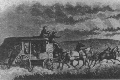 Leavenworth and Pike�s Peak Express image. Click for full size.
