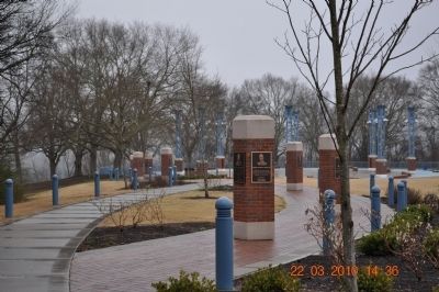 Walk of Honor River Heritage Park. Click for full size. Walk of Honor River Heritage Park image. Click for full size.