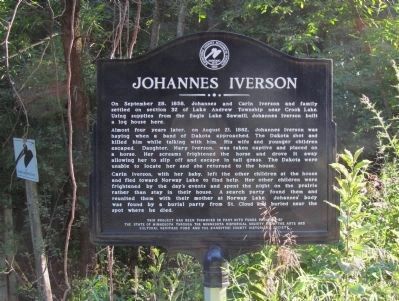 Johannes Iverson Marker image. Click for full size.