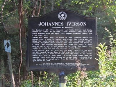 Johannes Iverson Marker image. Click for full size.