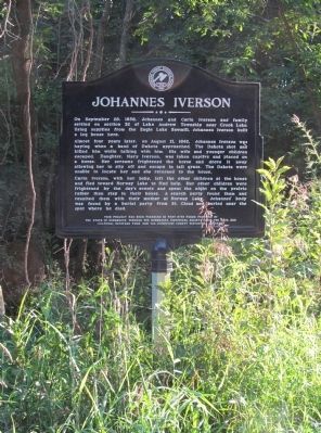 Johannes Iverson Marker image. Click for full size.