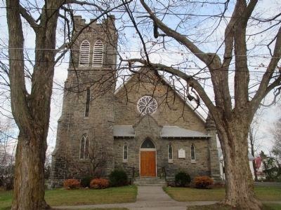 "9 Presbyterian Church, 1849." as on the marker image. Click for full size.