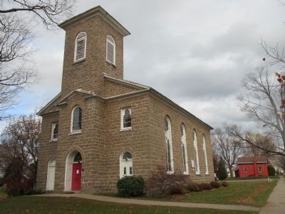 "12 St. Paul's Episcopal Church, 1816-1818." as on the marker image. Click for full size.