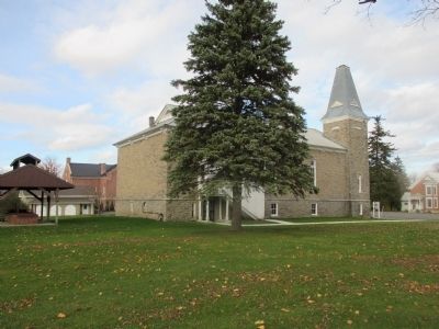 Waddington Town Hall Rear and South Sides image. Click for full size.