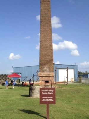 Machine Shop Smoke Stack Marker image. Click for full size.