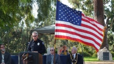 Costa Mesa Police Dept Chaplain <br>Mike Decker image. Click for full size.