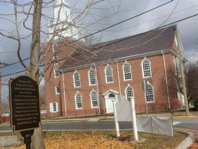 Trinity Church Marker image. Click for full size.