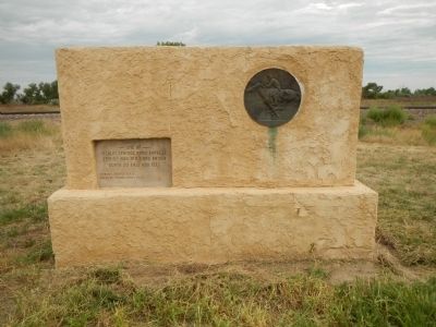 Ficklin Springs Pony Express Station Marker image. Click for full size.