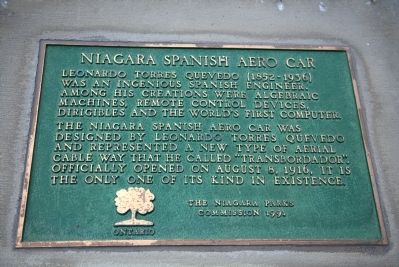 Niagara Spanish Aero Car Marker image. Click for full size.