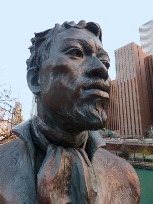 Jean-Baptiste Pointe DuSable. Click for full size. Jean-Baptiste Pointe DuSable image. Click for full size.