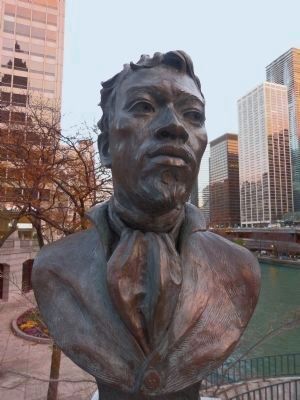 Jean-Baptiste Pointe DuSable. Click for full size. Jean-Baptiste Pointe DuSable image. Click for full size.