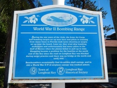 World War II Bombing Range Marker image. Click for full size.