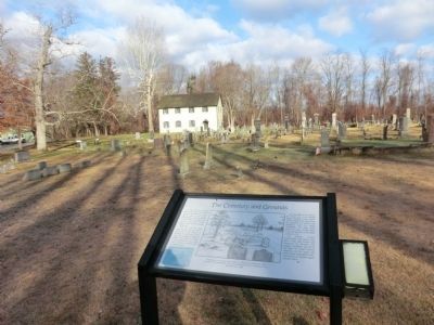 Ye Olde Yellow Meeting House-The Cemetery and Grounds. Click for full size. Ye Olde Yellow Meeting House-The Cemetery and Grounds image. Click for full size.