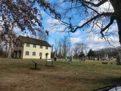 Ye Olde Yellow Meeting House-The Cemetery and Grounds image. Click for full size.