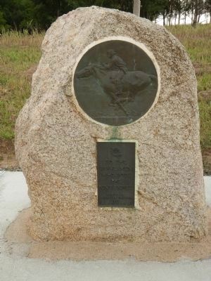 Pony Express Trail marker. Click for full size. Pony Express Trail marker image. Click for full size.