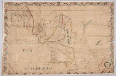 Father De Smet's map of the territories assigned to plains Indian tribes, 1851.. Click for full size. Father De Smet's map of the territories assigned to plains Indian tribes, 1851. image. Click for full size.