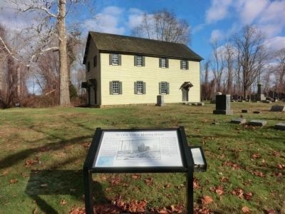 Ye Olde Yellow Meeting House. Click for full size. Ye Olde Yellow Meeting House image. Click for full size.