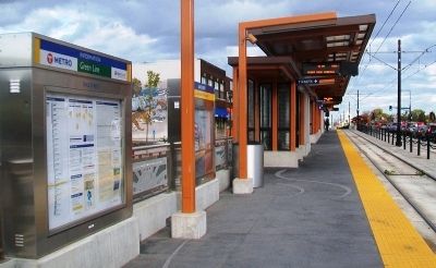 Dale Street Station and Marker. Click for full size. Dale Street Station and Marker image. Click for full size.