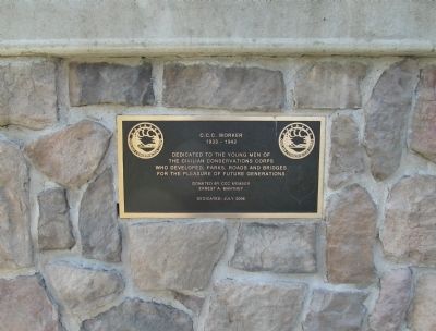 C.C.C. Worker Marker. Click for full size. C.C.C. Worker Marker image. Click for full size.