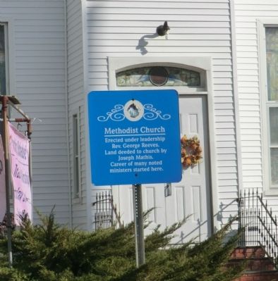 Methodist Church Marker image. Click for full size.