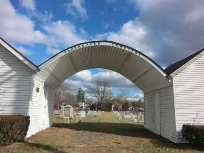 Tabernacle Cemetery-Entrance Arch image. Click for full size.