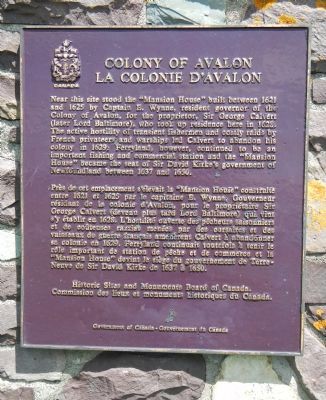 Colony of Avalon Marker image. Click for full size.