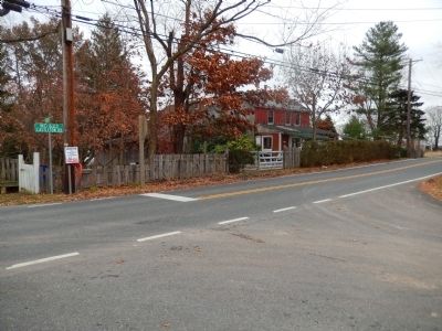 Berkley Crossroads Marker image. Click for full size.