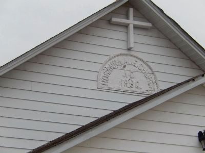 Hosanna AME Church AD 1880 image. Click for full size.