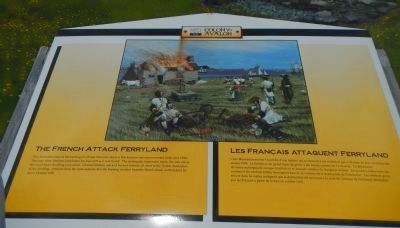 The French Attack Ferryland Marker image. Click for full size.